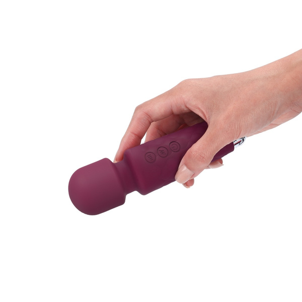 Mini Wanderful Plum Wand Vibrator Dorcel