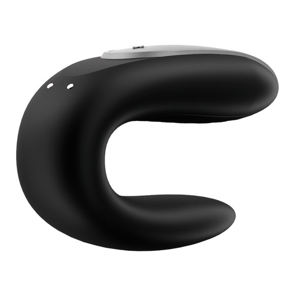 Wibrator dla par Satisfyer Double Fun Black