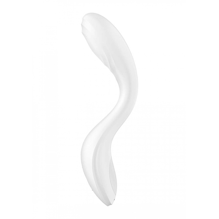 Wibrator z poruszającą się w góce kulką Satisfyer Rrrolling Pleasure White