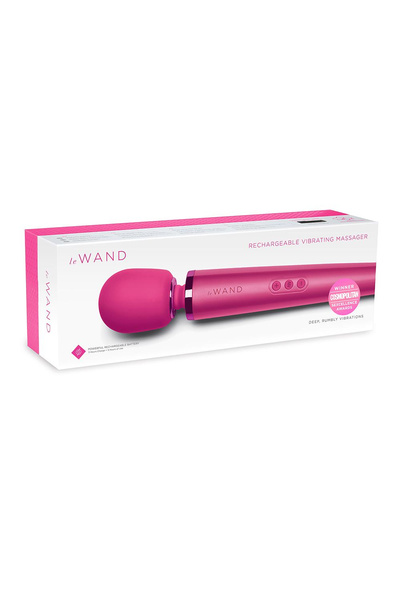 Вібраційний масажер Le Wand Magenta Rechargeable Massager le WAND