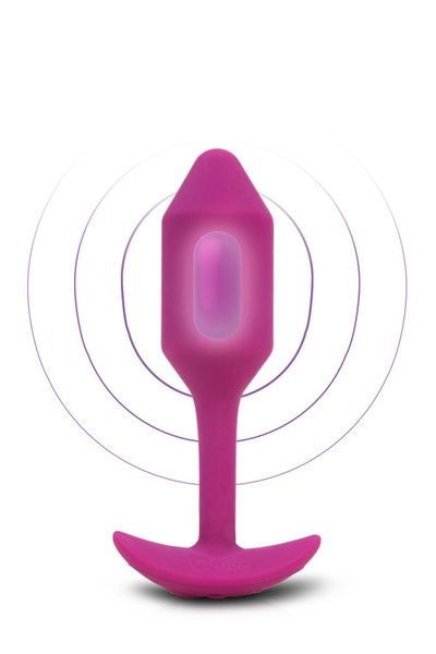  Vibrating Snug Plug 2 Rose b-Vibe