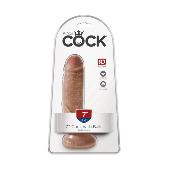 Дилдо King Cock With Bals 7 Tan Pipedream