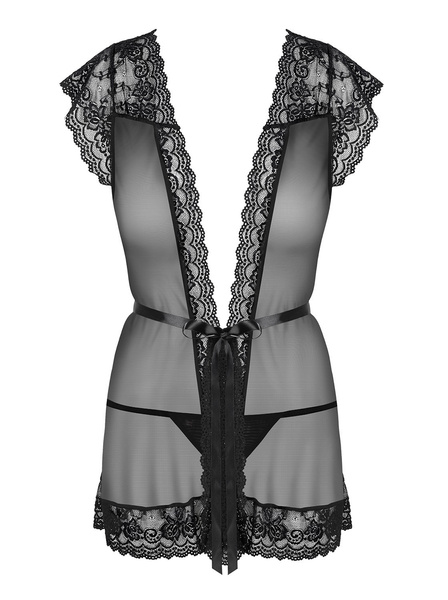 854-PEI-1 black robe S/M