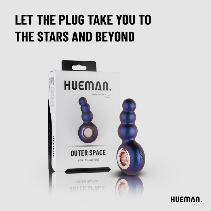 Hueman Outer Space Vibrating Anal Plug