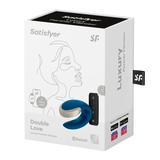 Вібратор для пар Double Love Blue Satisfyer