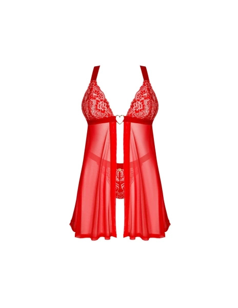 Komplet Bielizny Babydoll + Stringi Elianes M/L Obsessive