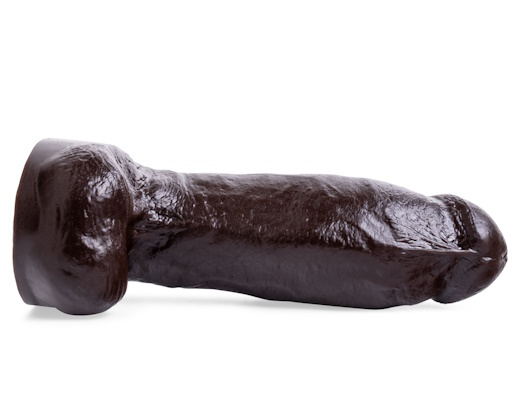 Mr Hankey's Realistic Dildo Thick Dick (BBC) Soft Vac Brown S