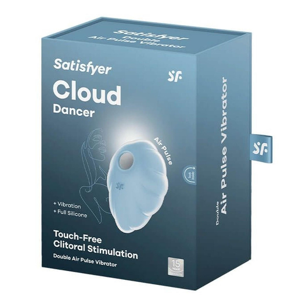 Стимулятор клітора Cloud Dancer blue Satisfyer