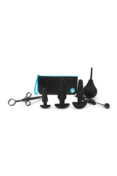 B-VIBE ANAL EDUCATION SET BLACK