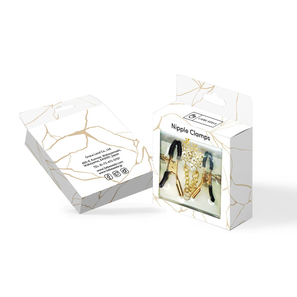 Liebe Seele Gold Rose Tree Nipple Clamps