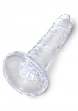 6 Inch Cock Transparant King Cock