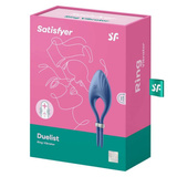 Ерекційне кільце Duelist Ring Vibrator Blue Satisfyer