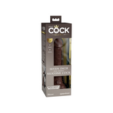 King Cock Silikonowe Dildo Elite 7" Dual Density Silicone Cock Brown