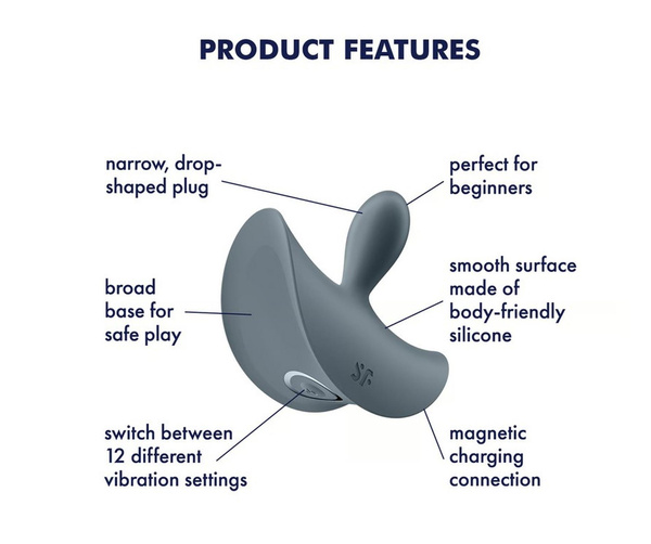 Анальний вібратор Booty Absolute Beginners 2 Satisfyer