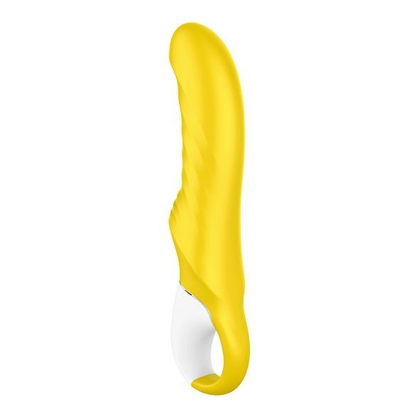 Karbowany wibrator do punktu GSatisfyer Vibes Yummy Sunshine Yellow