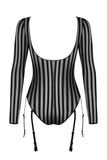 Petitenoir Tulle Body with 6 suspenders S