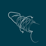 Мастурбатор Mosh Transparent Romp