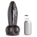 Dildo Atlas Soft Brown Vac L/XL Mr Hankeys 