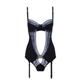 Gorset GISELE CORSET black XXL/XXXL Passion