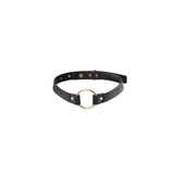 Obróżka z ekoskóry Bijoux Indiscrets Maze Single Choker Black