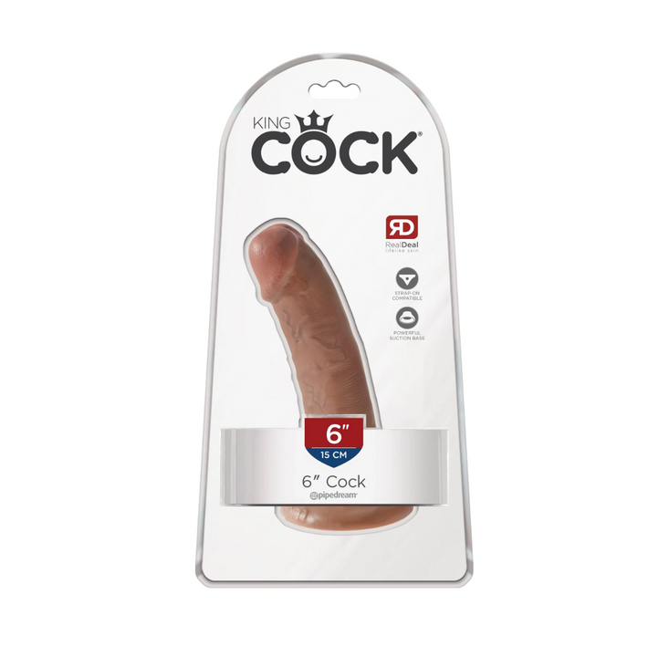 Dildo King Cock Pipedream 6 Tan