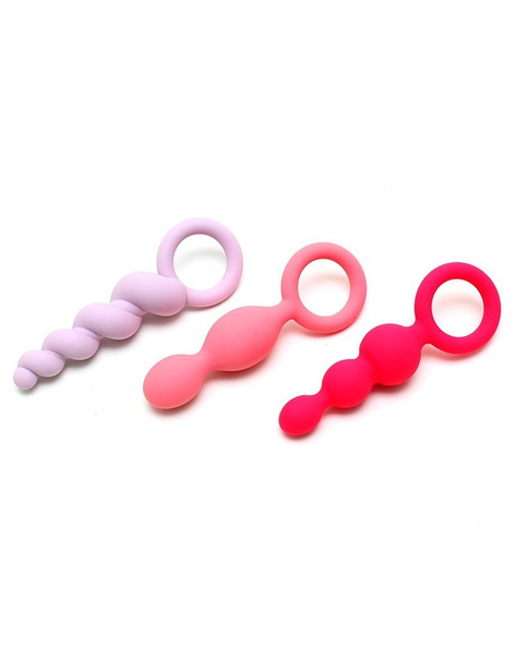 Zestaw Korków Analnych Booty Call Colored Satisfyer