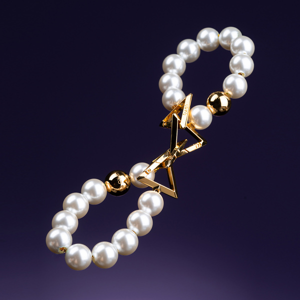 Biżuteryjne Kajdanki Upko Moist Eyes Pearl Bracelet / Handcuffs UPKO
