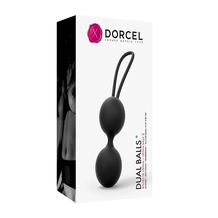 Marc Dorcel Dual Balls kulki gejszy czarne