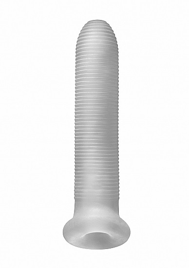 Przedłużka Na Penisa Pf Fat Boy Micro Ribbed Sheath Clear Perfect Fit