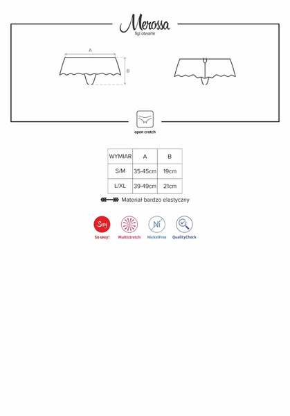 Merossa Фіги Відкриті S/M Obsessive