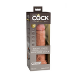 Wibrujące dildo King Cock Elite Silicone Dual Density Cock 8