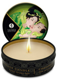 Świeczka do masażu o zapachu zielonej herbaty Shunga Zenitude Massage Candle 30ml