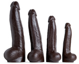 Dildo XG Chase Soft Dark Brown Vac 2XL Mr Hankeys