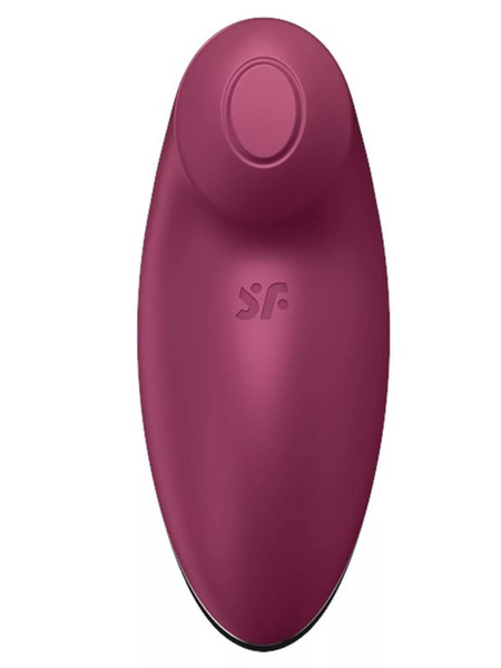 Стимулятор клітора Tap & Climax 2 red Satisfyer