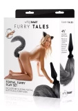 Набір Лисиця Анальна Пробка І Вуха Plug Grey Fox Tail Set Whipsmart