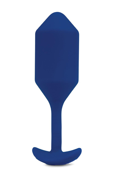Анальний пробка Vibrating Snug Plug 4 Navy b-Vibe