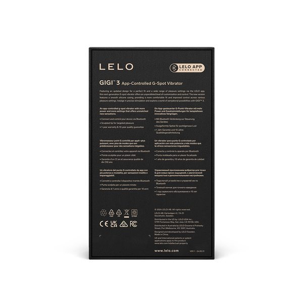 Lelo G-spot vibrator Gigi 3 Plum
