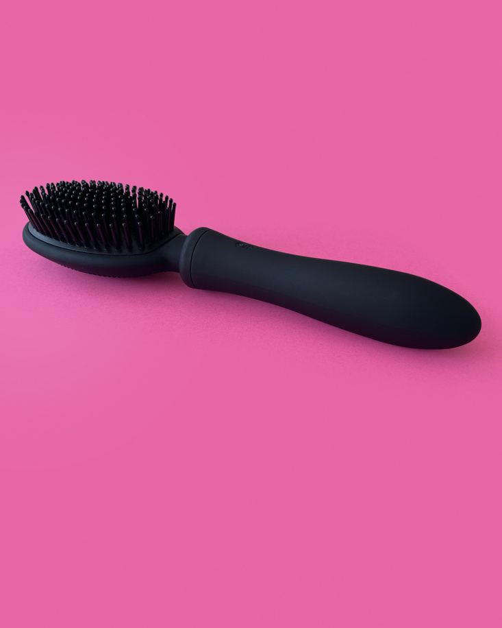 Vibraliss wibrująca szczotka do włosów Vibrating Brush Black