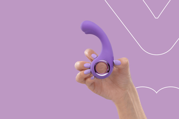 Wibrator do punktu G FairyGasm BraveryAward Violet