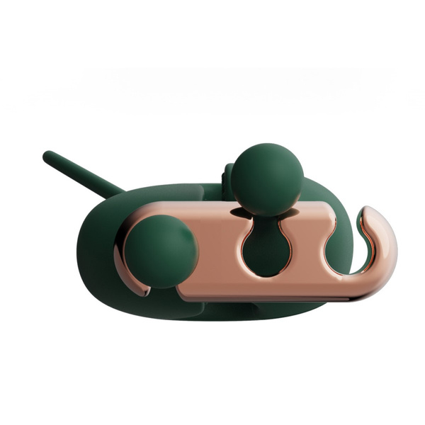 No.2 Vibrating Nipple Clamps Green Qingnan