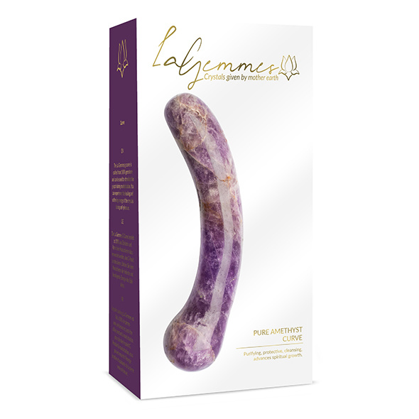 La Gemmes G Curve Pure Amethyst G-spot dildo