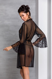 Passion negligee Lovelia Penignoir Black L/XL