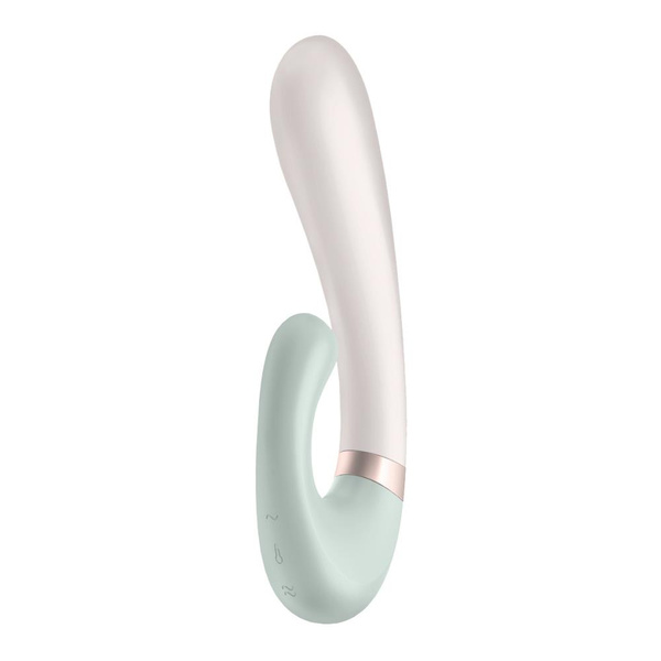 Вібратор для точки G Heat Wave Connect App Mint Satisfyer