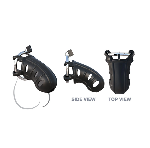 Клітка для пеніса Fantasy C-Ringz Hardcore Silicone Cock Blocker Pipedream