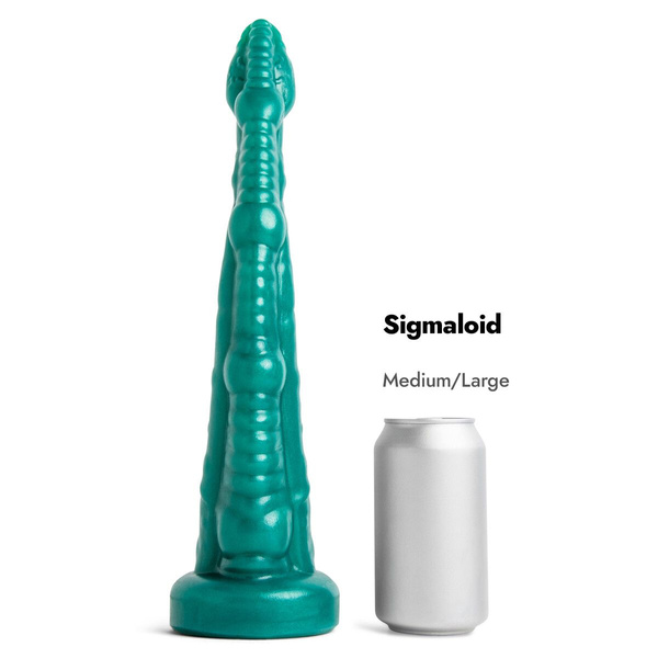 Dildo Sigmaloid Soft Metallic Green Vac M/L Mr Hankeys