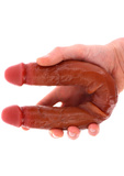  ToyJoy Get Real Silicone Foreskin Double Dong 35cm
