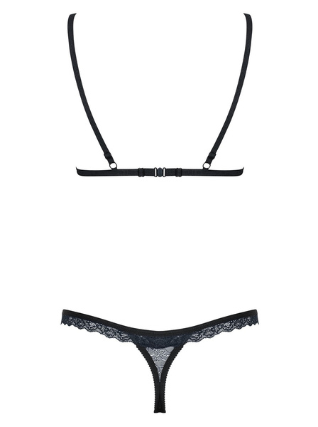 866-SET-1 two-piece set black L/XL