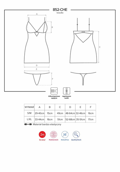 852-Che-1 Koszulka L/Xl Obsessive