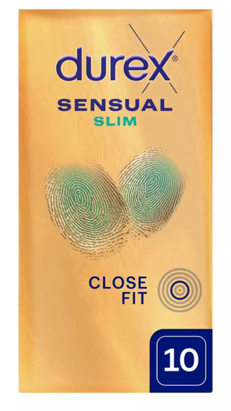 Durex Sensual Slim condoms 10 pcs.