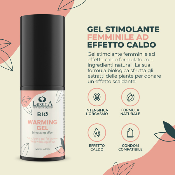IntimateLine Luxuria BIO Warming gel 30 ml